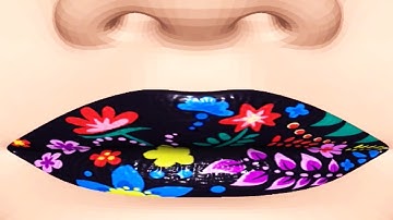 Lip Art 3D - Walkthrough Gameplay NOOB vs PRO vs HACKER Part 3 - all LEVELS  (iOS Android) #Shorts