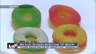 New regulations for recreational pot edibles