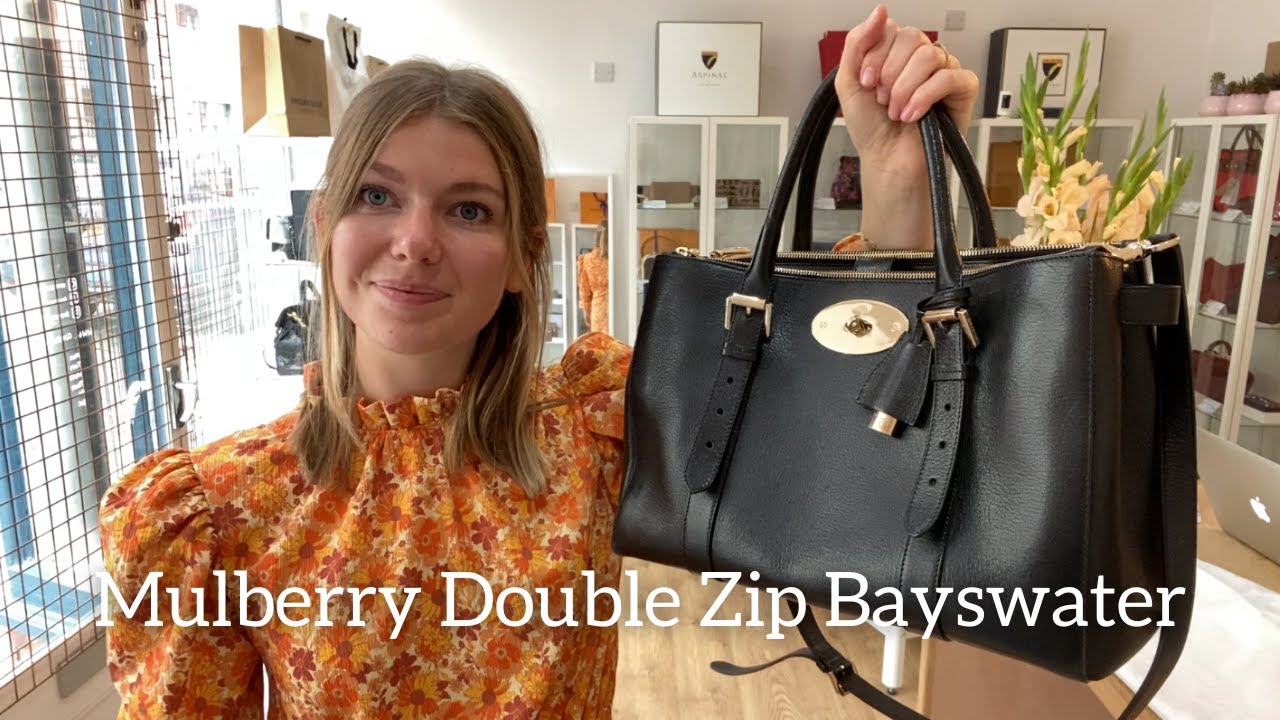 Bayswater Double Zip Tote, Pre-Loved