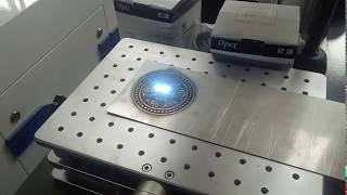 Graveur découpe fibre laser 20 30 50 Watts stand France gravure métal