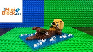 Sea Otter Theminibrick 318 Pcs