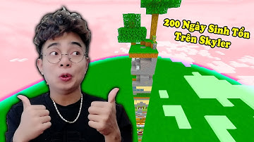 ThắnG Tê Tê 201 Ngày Sinh Tồn Trên Skyler Đảo Bầu Trời 1001 Tầng