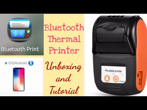 Bluetooth Thermal Printer | Unboxing and Tutorial | Complete Guide + Application to