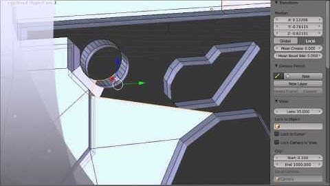 Blender 3D Speed Modelling - Futuristic Weapon