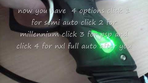 step by step mode changing on proto slg ultralight 0002