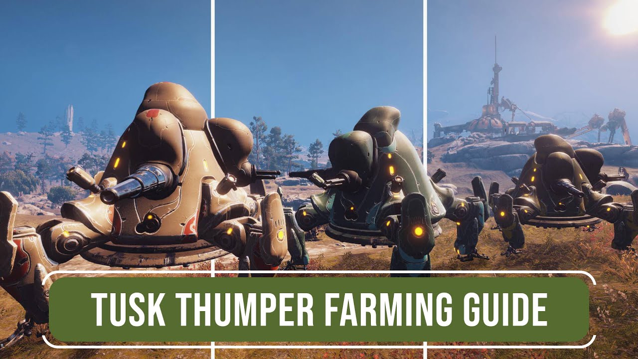 How To Always Find And Kill Tusk Thumpers In The Plains Of Eidolon | Warframe