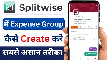 How to Create Group in Splitwise | Spliwise me expense Group Kaise Banaye