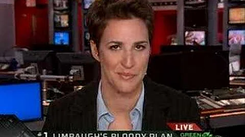Rachel Maddow on Limbaugh's Hope for Riots