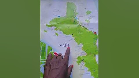 Map of Seychelles