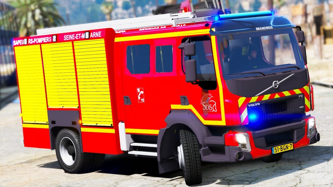 [GTA 5] PRÉSENTATION DU NOUVEAU CCR | SAPEURS-POMPIERS #22