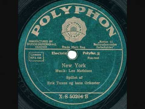 Erik Tuxen & his Orchestra - New York - 1933 - 78rpm