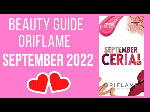 KATALOG ORIFLAME SEPTEMBER CERIA 2022 | BEAUTY GUIDE