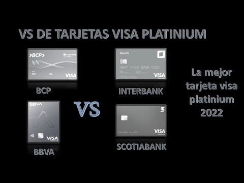 💳Mejores tarjetas visa PLATINUM 2023, 🔥las 5 mejores tarjetas del mercado!