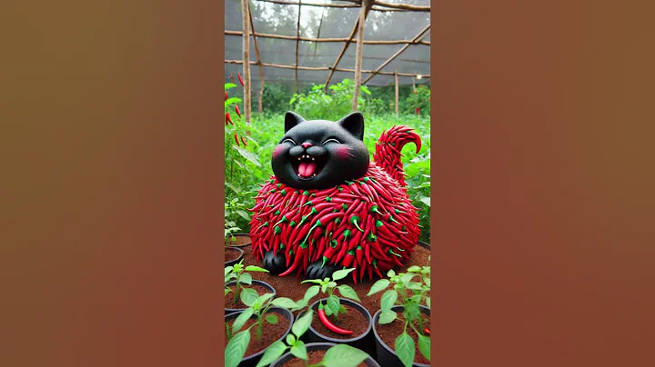 Watch the video about Cats laugh when they bombay, chilli, mashroom become yummy vegetable #cute #cat #funny