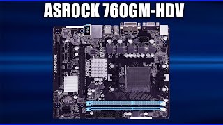 Материнская плата ASRock 760GM-HDV