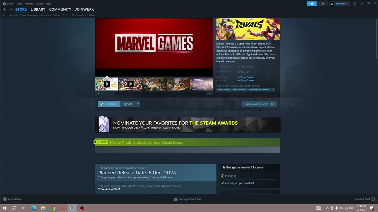 How to Pre load Marvel Rivals