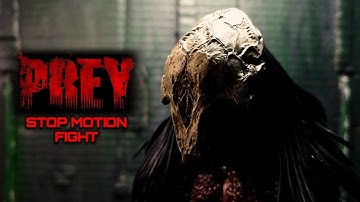 Feral Predator Stop Motion Fight