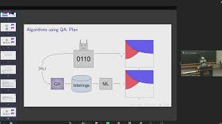 Identifying phase transitions with and without quantum annealers