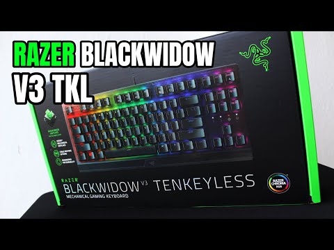 Razer BlackWidow V3 Mechanical Gaming Keyboard (Black / Green Switches)