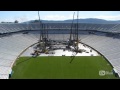 U2s 360 tour stage construction and tear down  oxblue timelapse
