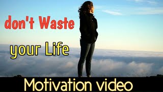 Motivational Story dont waste your life best powerfull Motivational video in hindi Shorts