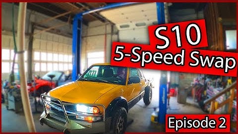 S10 5 speed Swap - Test drive time!