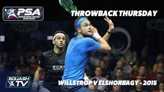 Squash: Willstrop v ElShorbagy - 2015 PSA World Champs - Extended Highlights
