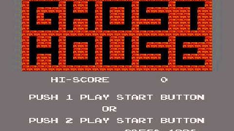 Sega Master System - Ghost House Intro