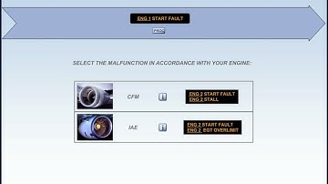 Airbus A320 CBT # 134 ENG START FAULT ABNORMAL OPS PROCEDURE DATA PACKAGE PDP