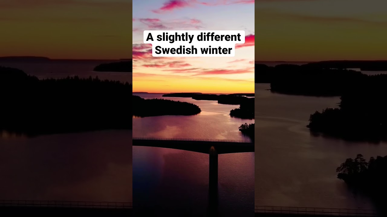 A slightly different Swedish winter 