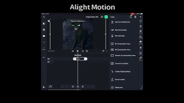 Alight Motion ghost zoom effect tutorial