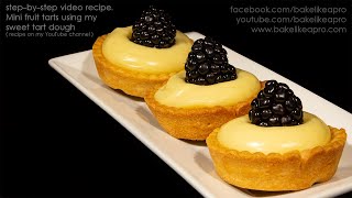 Easy Mini Fruit Tarts Recipe