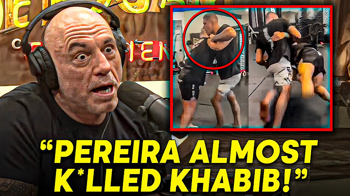 Joe Rogan REACTS On Alex Pereira SPARRING With Khabib Nurmagomedov