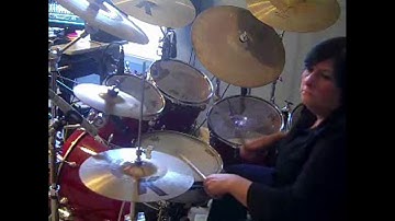 Liz Ficalora drumming demo