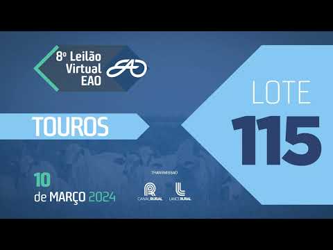 LOTE 115   EAO B8754,EAO B8287