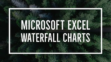 MS Excel - Waterfall Charts to See the Accumulated Progress