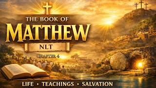 The Book of Matthew Chapter 4 - Holy Bible (NLT) - Audio with Words & Video