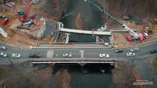 Cowles Bridge Construction - Westfield MA - May 2023