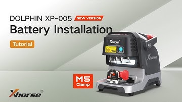 Xhorse DOLPHIN XP-005 Power Module Battery Installation (New Version) | KeyShop