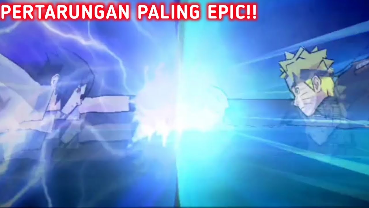 Pertarungan paling epic Naruto vs Sasuke Naruto Shippuden Ultimate