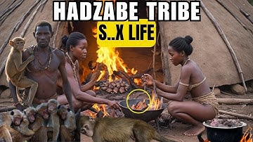 Life in Hadzabe Tribe! Eating MONKEYS and Life with MULTIPLE WIVES | Travel Documentary
