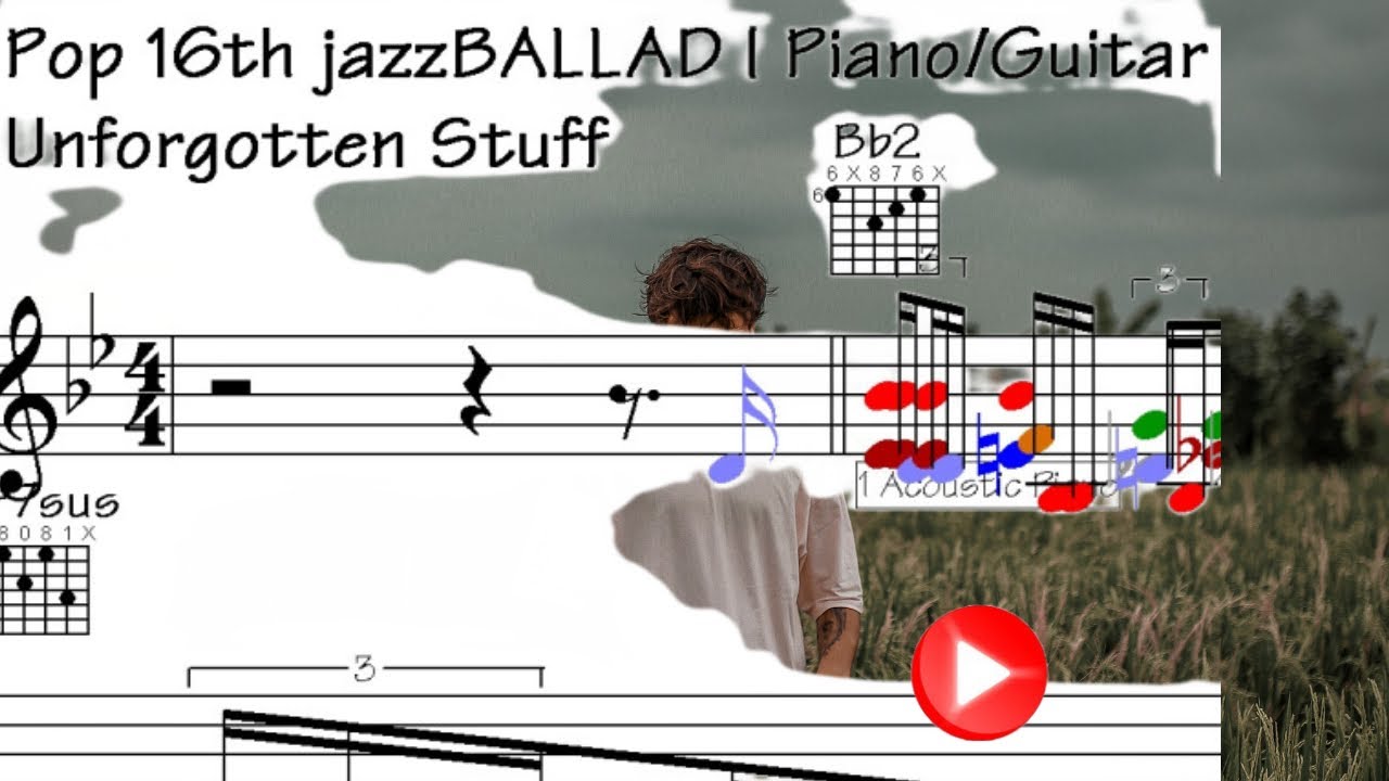 🍗Musicians unite to bring you a stunning Pop 16th Ballad Piano and Sax