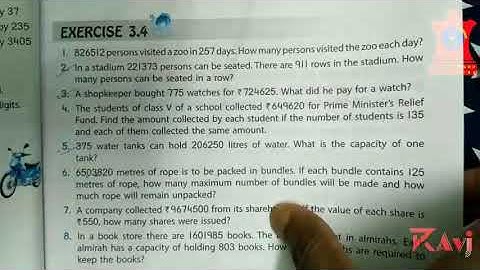 Mathematics grade 5 | Properties of Division | Ch-3 EX-3.4 |APC Books | APS BINNAGURI