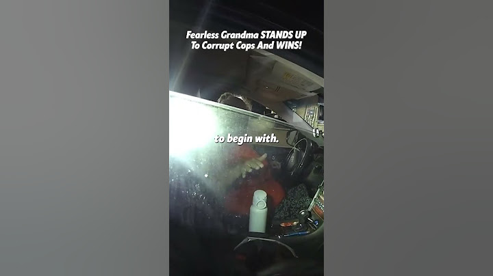 unlawful traffic stop and illegal search part 1. Full clip on: Duckda Police