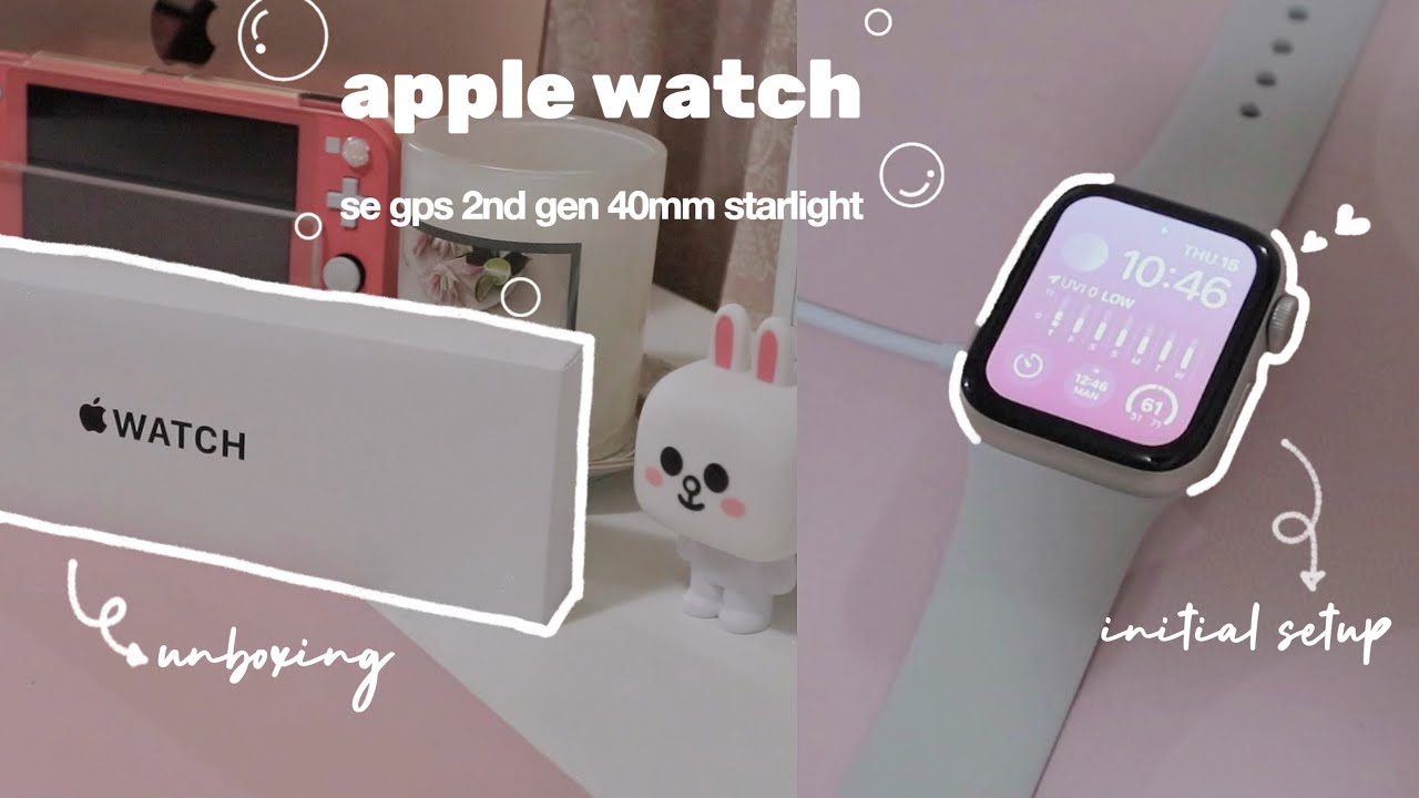 APPLE出品 Apple Watch SE 40mm Starlight Smartwatch Apple Watch SE GPS