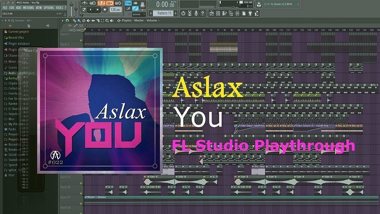 Aslax - You (Original Mix) |  [FL Studio Playthrough] | Protocol Recordings Style | Progessive House