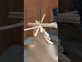 Création d'un sapin de noël en bois  #bricolage #diy #renovation #artisan #construction #noel