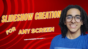 Easy slideshow creation for any screen using digital signage