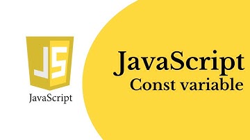 JavaScript for Automation - Variables -Const | Part 4 |JS Testing Academy