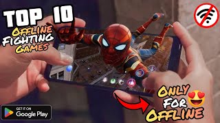 Spider man 🔥 Crazy Top 10 😱 Only for Offline Games 😍 High graphics 2023🤗